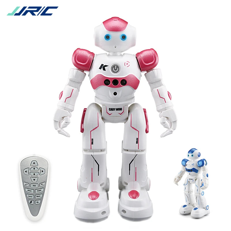 JJRC RC Robot Toy IR Gesture Remote control R2 CADY WIDA Intelligent Vector Smart Robotica Dancing Robo Kids Toy para crianças