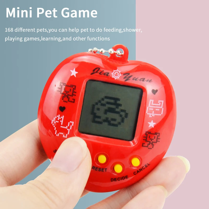 Virtual Pet Tamagotchi Tamagochi Brinquedo em Russo Original Alemão Espanhol Polonês Eletrônico Animais Criança Brincar Jogo Menino Criança Pixel