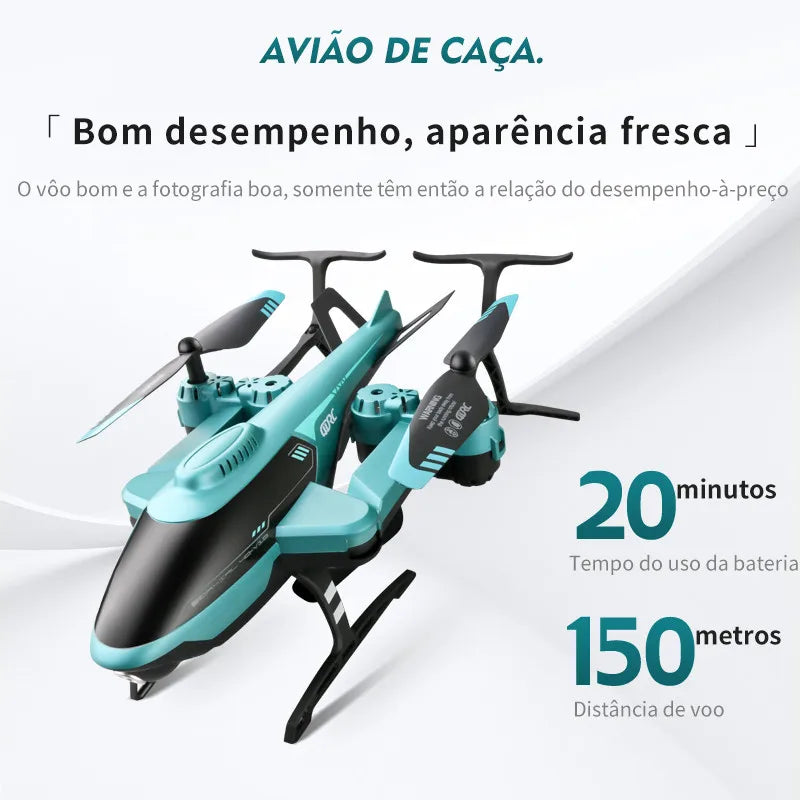 Mini Drone 4k Câmera HD profissional WIFI FPV Drones Com Câmera 1080P HD RC Helicópteros Quadcopter Dron Brinquedos