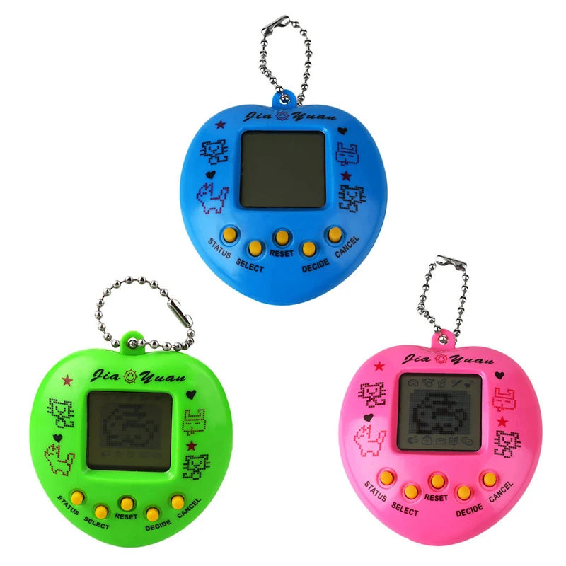 Virtual Pet Tamagotchi Tamagochi Brinquedo em Russo Original Alemão Espanhol Polonês Eletrônico Animais Criança Brincar Jogo Menino Criança Pixel