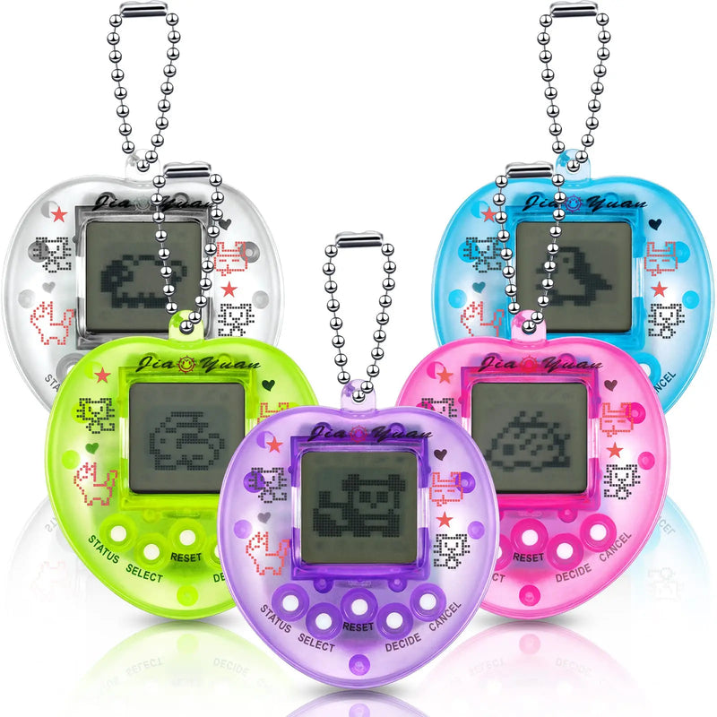 Jogo eletrônico para animais de estimação Tamagotchi, console de jogos portátil, brinquedo em russo, original, alemão, espanhol, polonês, brinquedo