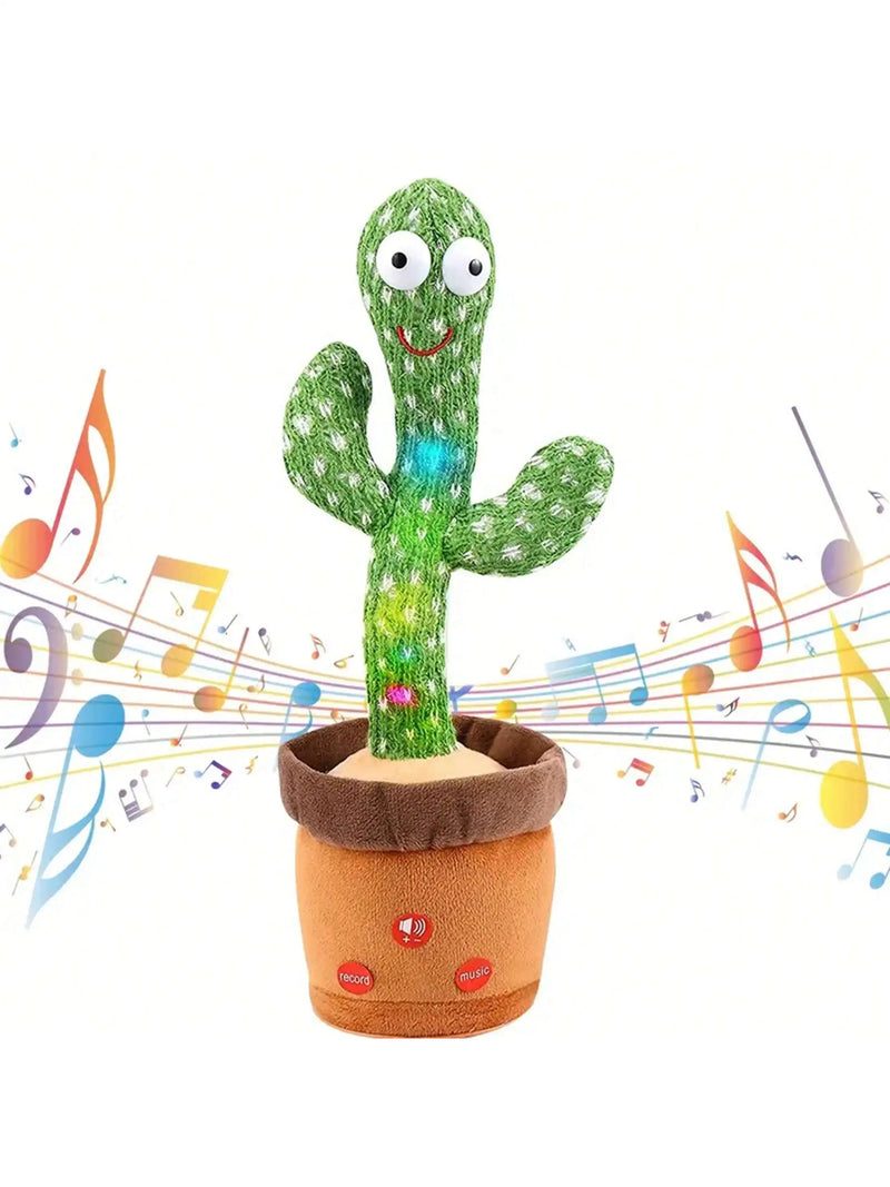 1pc-brinquedos de cacto falante dançante para meninos e meninas, cantando, imitando, gravando e repetindo o que você diz Sunny Cactus Up Plus