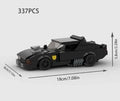 Moc mad max v8 interceptor cidade de corrida carro esportivo veículo velocidade campeão racer blocos de construção tijolo brinquedos